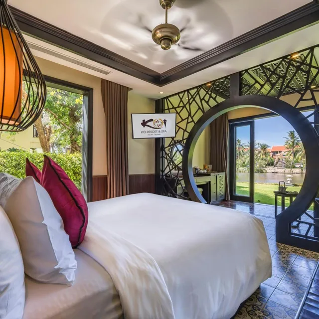 فيلا بإطلالة على النهر بـ4 غرف نوم بمسبح خاص، Koi Resort Spa Hoi An 7/10