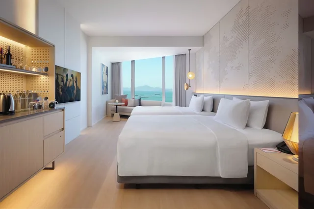 Renovated, Deluxe, Twin Beds, Sea View, Hard Rock Hotel Pattaya 4/8