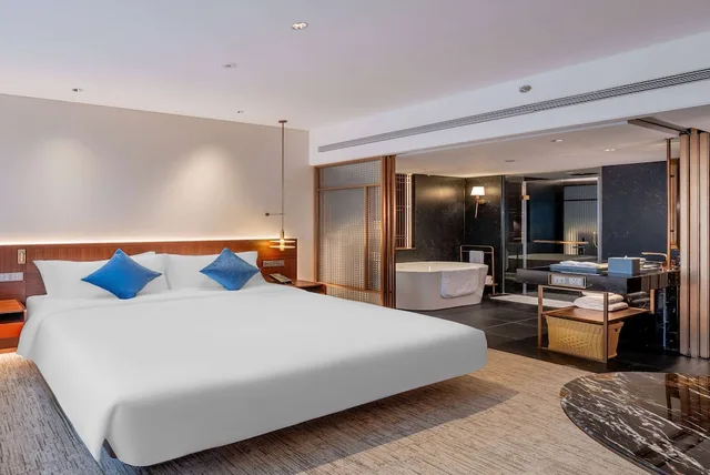غرفة تنفيذية بسرير كينج، Wyndham Beijing North 3/9