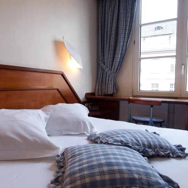 Single, French Bed، Hôtel Suisse 3/8