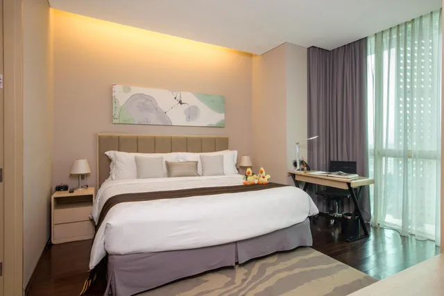 شقة تنفيذية بسرير كينج بغرفة نوم واحدة، Fraser Residence Menteng Jakarta 2/3