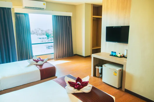غرفة سوبيريور بسريرين منفصلين، ATK HATYAI HOTEL 1/2