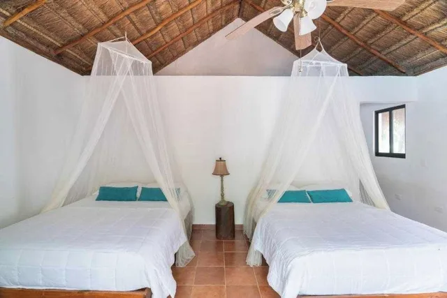غرفة قياسية بسريرين مزدوجين، Collection O EcoVergel Hotel Boutique Spa in Tulum 4/6