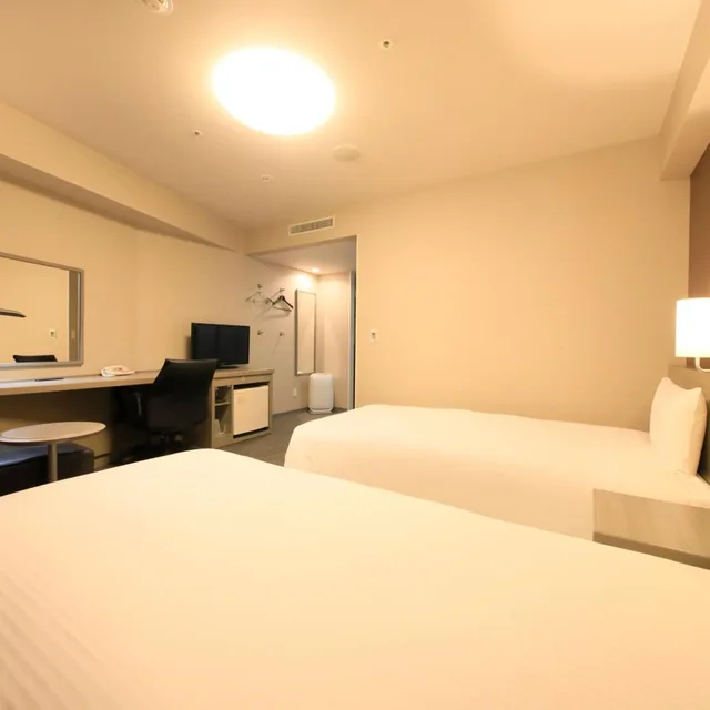 غرفة بسريرين منفصلين لذوي الإعاقة، Daiwa Roynet Hotel Tokyo Osaki 5/8