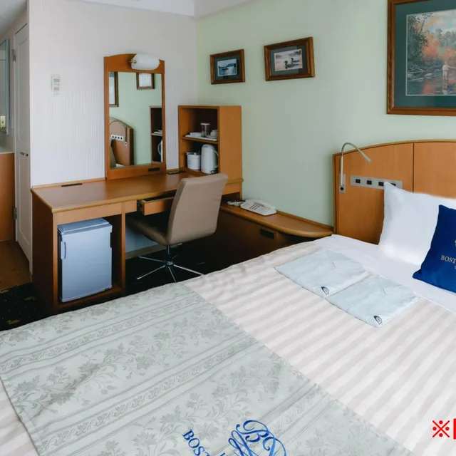 غرفة بسرير نصف مزدوج، Hotel Boston Plaza Kusatsu 3/10