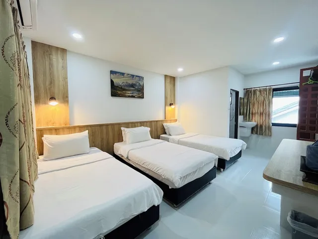 غرفة ثلاثية بثلاثة أسرّة، Rendezvous Oldtown Chiangmai (SHA Extra Plus) 8/10