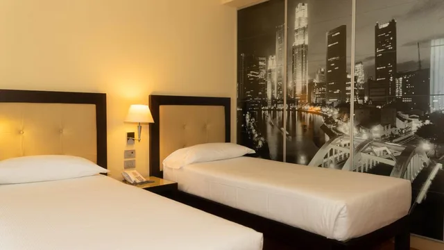 غرفة بسرير مزدوج أو سريرين منفصلين لذوي الإعاقة، Hotel Cruise 1/1