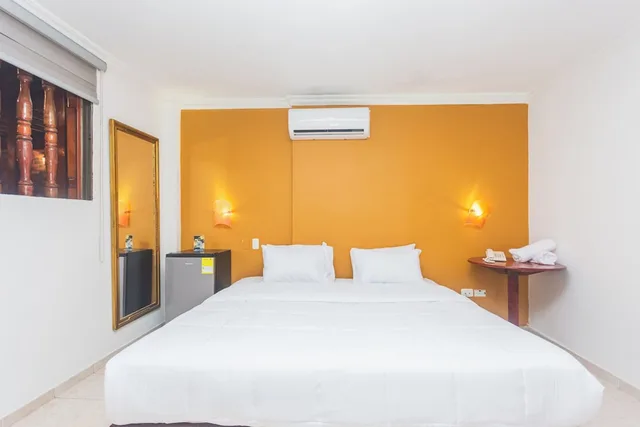 غرفة سوبيريور بسرير كوين، Baluarte Cartagena Hotel Boutique 3/8