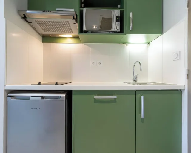 جناح استوديو بسرير مزدوج مع أريكة، Privilege Apparthotel St Exupery 7/7