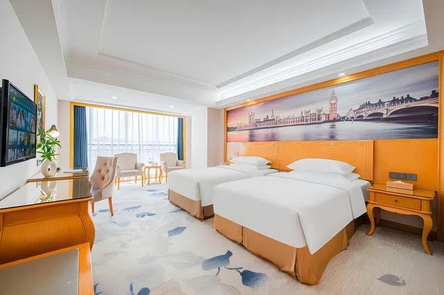 غرفة ديلوكس بسريرين، Vienna Hotel (Dongguan Tangxia Huayuan Street) 1/1