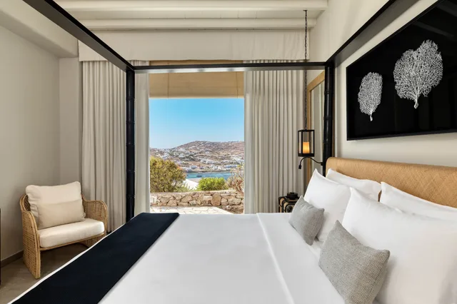 فيلا بسريرين مزدوجين بإطلالة على البحر بشرفة بـ3 غرف نوم، Santa Marina, a Luxury Collection Resort, Mykonos 3/6