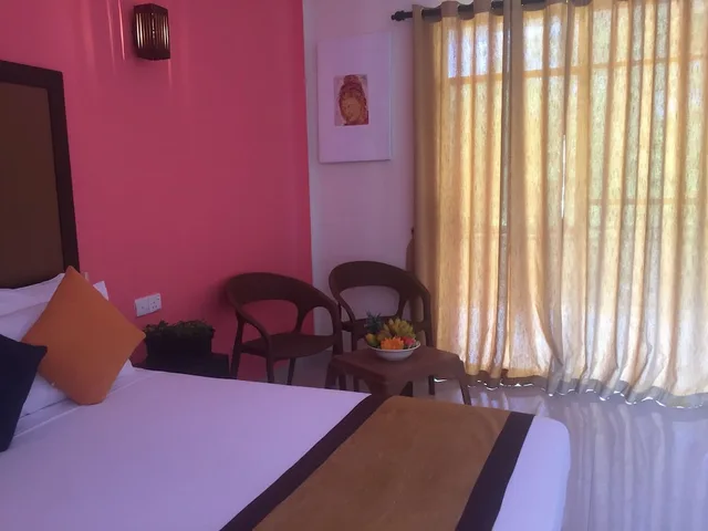 غرفة قياسية بسريرين كوين بإطلالة على الحديقة بغرفة نوم واحدة في الطابق الأرضي، Organic Garden Sigiriya 5/5