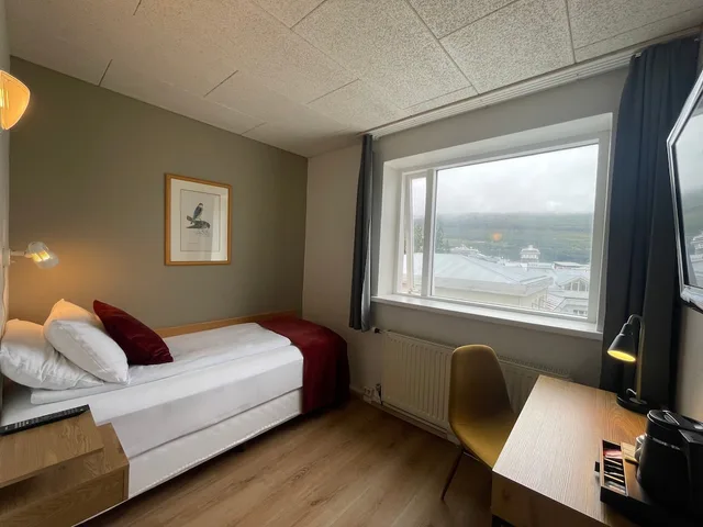 غرفة قياسية مفردة بحمام خاص، Nordurland Hotel By Keahotels 4/9