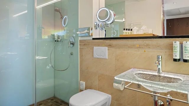 غرفة بسريرين منفصلين، Hotel Deutsche Eiche 6/7