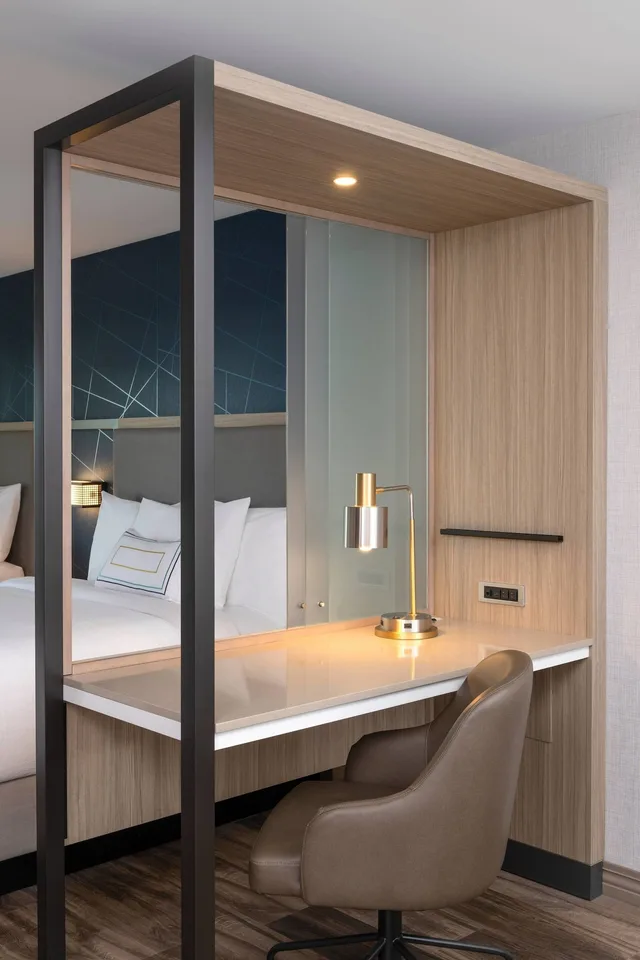 جناح استوديو بسريرين كوين بإطلالة جزئية على البحر، SpringHill Suites by Marriott San Diego Carlsbad 3/3