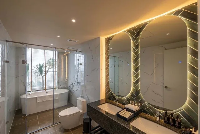 غرفة بريميير بسريرين منفصلين، La Vela Hue Hotel 7/7