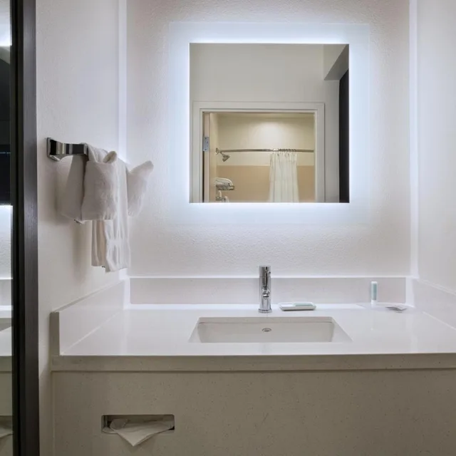 جناح بسرير كينج مع سرير سحّاب إضافي مع أريكة لذوي الإعاقة، Springhill Suites By Marriott Dfw Airport East Las Colinas 2/2