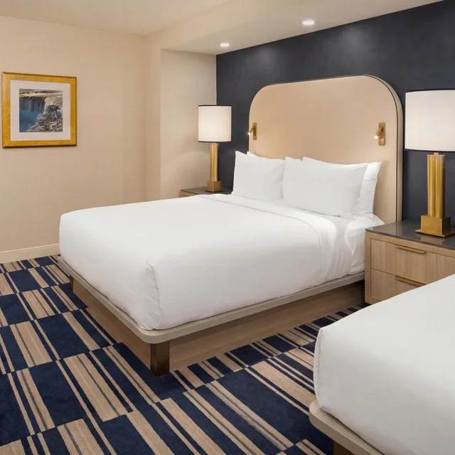2 Rooms, Premium, Suite, 2 King Beds, 4 Queen Beds, Falls View, Embassy Suites By Hilton Niagara Falls Fallsview 2/3