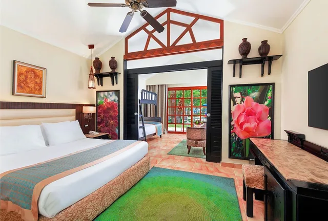 Family, Bungalow, King and Twin Beds, Pool View, Pickalbatros Jungle Aqua Park - Neverland Hurghada 4/10