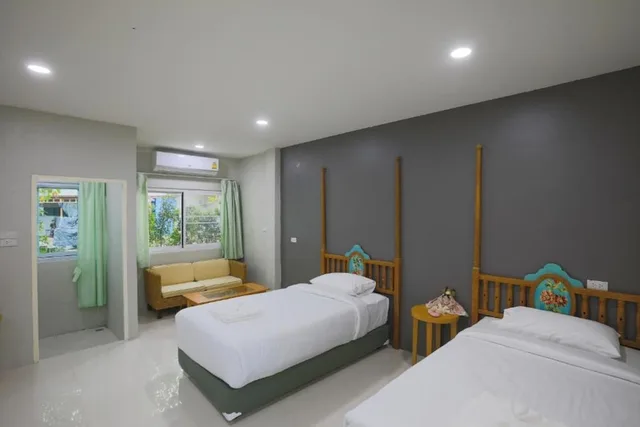 غرفة ديلوكس ثلاثية بثلاثة أسرّة، Phuket Nonnita Boutique Resort 2/7