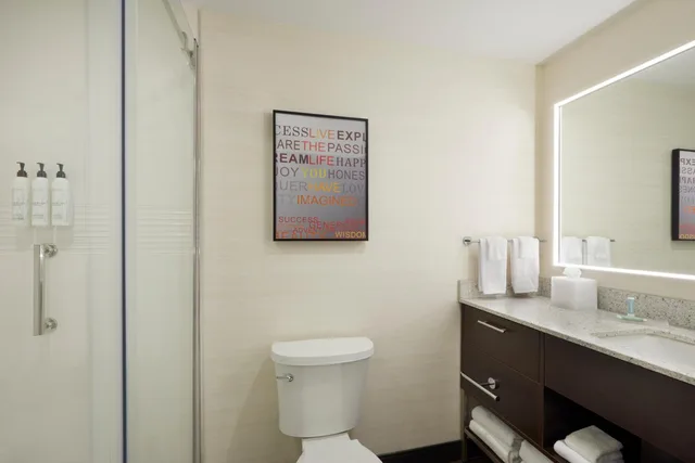 Studio, Queen Bed, TownePlace Suites by Marriott Toronto Oakville (ex Quality Suites) 3/4