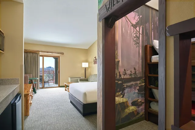 جناح بسرير كوين وسريرين منفصلين، Great Wolf Lodge Kansas City 1/1