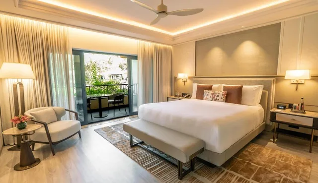 1 Bedroom, Caroline Astor, Suite, King Bed, Lagoon View, Balcony، The St. Regis Goa Resort 1/10