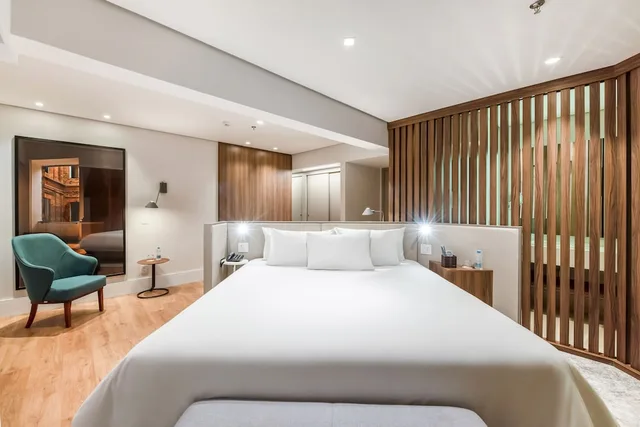 جناح بريميوم بسرير كينج لغير المدخنين، Radisson Hotel Paulista Sao Paulo 2/5