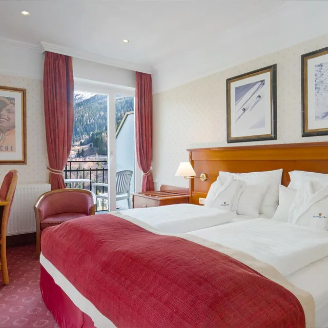 غرفة صغيرة مزدوجة، Hotel Salzburger Hof 1/9