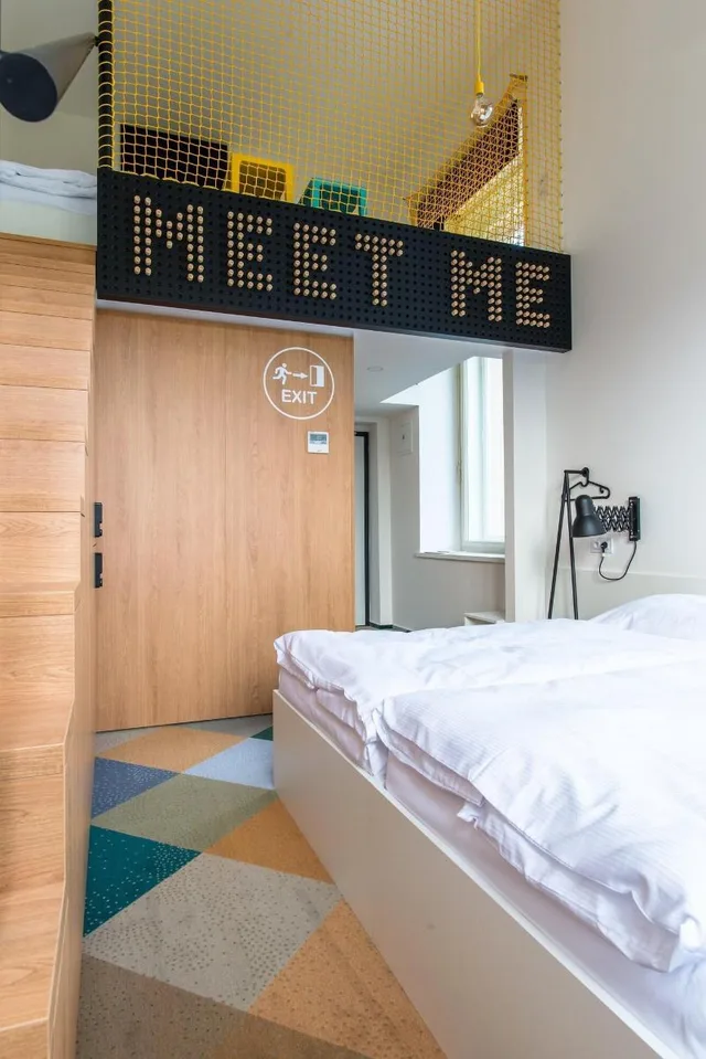 City, Double Bed, Accessible، Meetme23 1/1