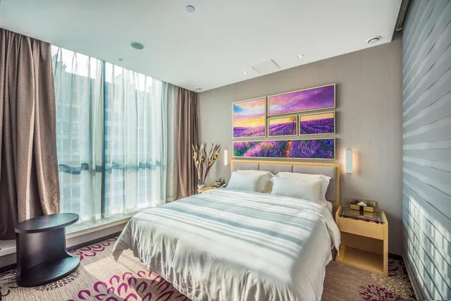 غرفة قياسية بسرير كوين، Lavande Hotels Chongqing Tongliang Gas Building 1/2