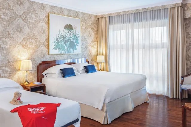 غرفة عائلية بسرير مزدوج مع أريكة، Starhotels Du Parc 2/10