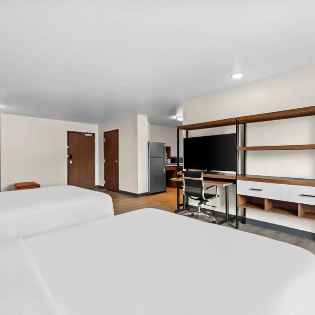 Suite, 2 Queen Beds, Bathtub, Accessible, Everhome Suites Brownsville 10/10