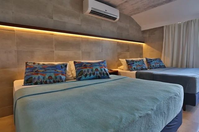 غرفة عائلية بانورامية بإطلالة على البحر، Vila do Mar by GoldMen Hospitality 1/5