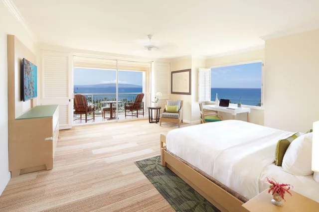 1 Bedroom, Honua Ula, Suite, King Bed, Ocean View, Sofa، Grand Wailea Maui, A Waldorf Astoria Resort 2/5