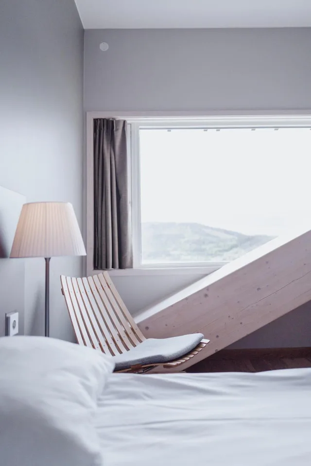 غرفة بسرير مزدوج، Wood Hotel Frichs Hotel and Spiseri 6/9