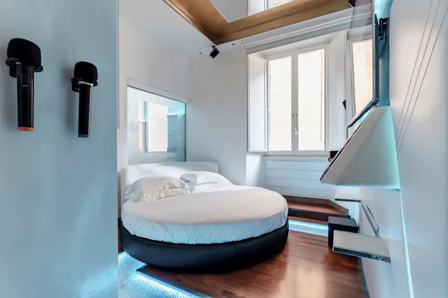 Junior Suite, Round Bed, Queen Bed, Hot Tub, Hotel Trecento 4/8