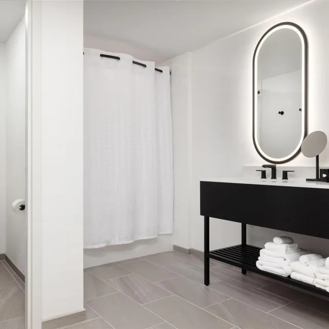 1 Bedroom, Suite, 2 Queen Beds, Corner, Embassy Suites by Hilton Chattanooga Downtown 3/4