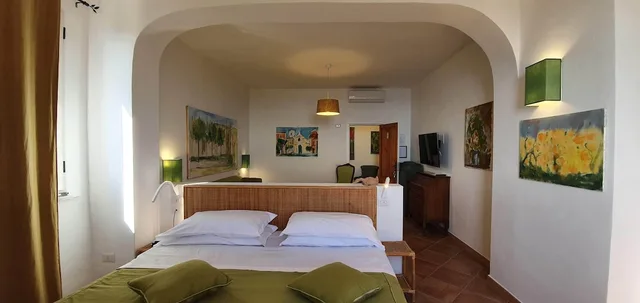 غرفة ديلوكس بسرير مزدوج، Agriturismo Fattoria Terranova 4/10