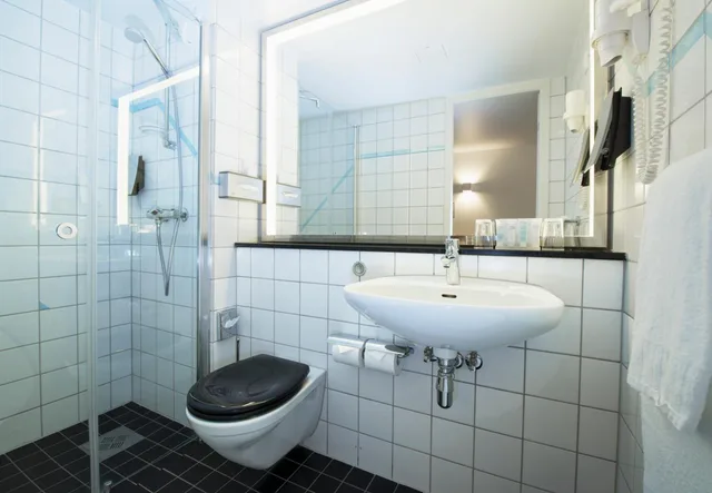 غرفة سوبيريور بسرير مزدوج أو سريرين منفصلين، Thon Hotel Bergen Airport 8/8