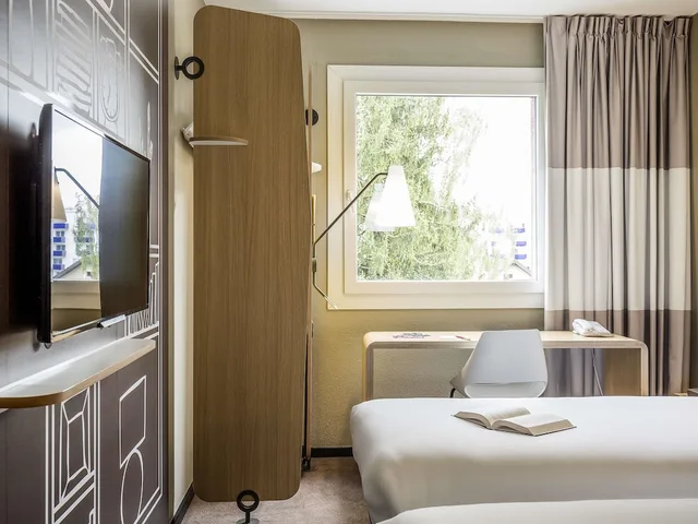 غرفة قياسية بسريرين منفصلين، IBIS GENEVE AEROPORT 4/9