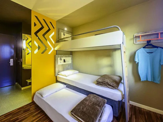 غرفة قياسية بسرير بطابقين مع سرير إضافي، Ibis Budget SP Centro Sao Joao 3/7