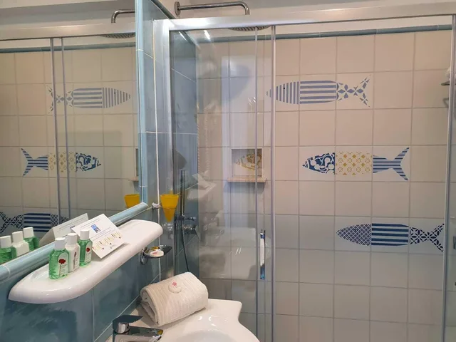 غرفة ثلاثية بإطلالة على الحديقة بشرفة، Aurora Hotel & Suites Sul Mare 5/6