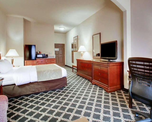 غرفة بسرير كينج لذوي الإعاقة، Clarion Suites Vidalia Riverfront 3/3