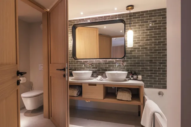 جناح بسرير كينج وسرير بطابقين، HOTEL BERGHOF 5/8