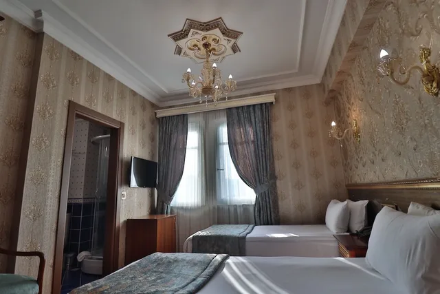 غرفة ديلوكس بسرير مزدوج، Blue House Hotel 2/9