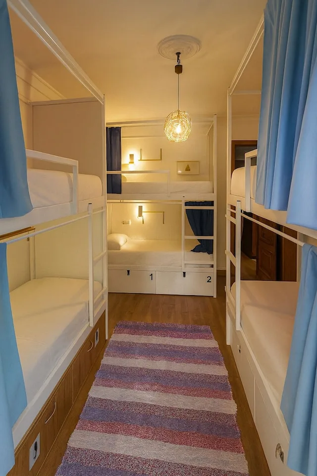 Mixed Dorm, Economy, 6 People, 6 Bunk Beds, Shared Bathroom، Hostal El Cascabel 6/9