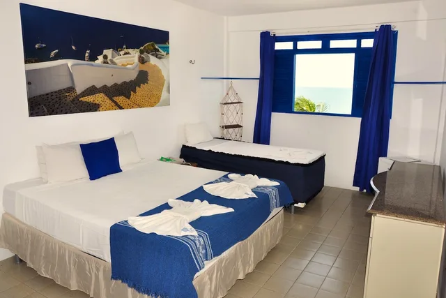 جناح ديلوكس ثلاثي بسرير مزدوج وسرير فردي، La Suite Praia 7/10
