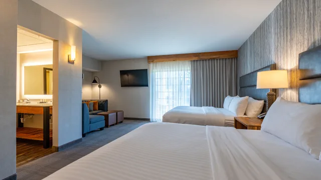 غرفة بسريرين كينج لذوي الإعاقة، Cherry Valley Hotel 2/3