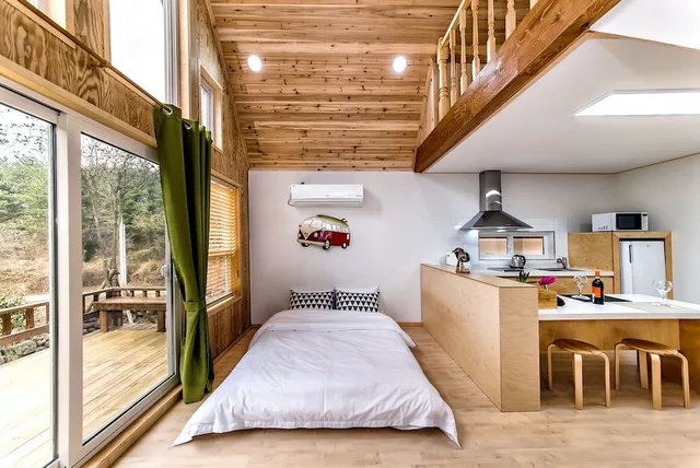 Duplex, Villa, 2 Double Beds، Browncabin Pension 1/6